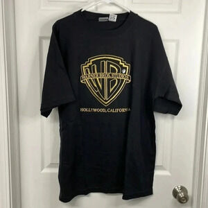 1990s Warner Brothers Studio Mens Tshirt NEW with tags Size XL Hollywood, CA
